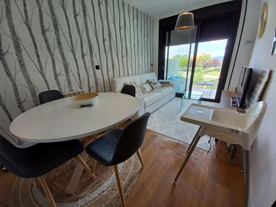 Precioso Apartamento Con Terraza Y Piscina En Portonovo-Sanxenxo 外观 照片